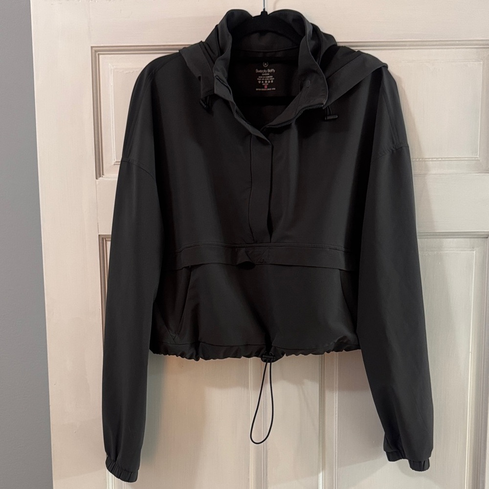 Sweaty Betty Dark Grey Windbreaker Jacket